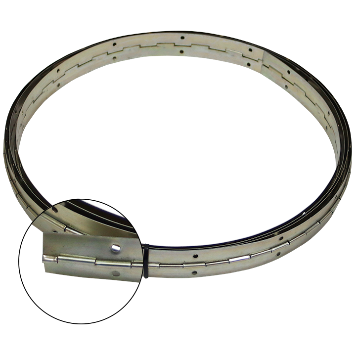 AIQ TOOLS II Balama banda pentru sifonier zincata (3.5 M-10buc./set)